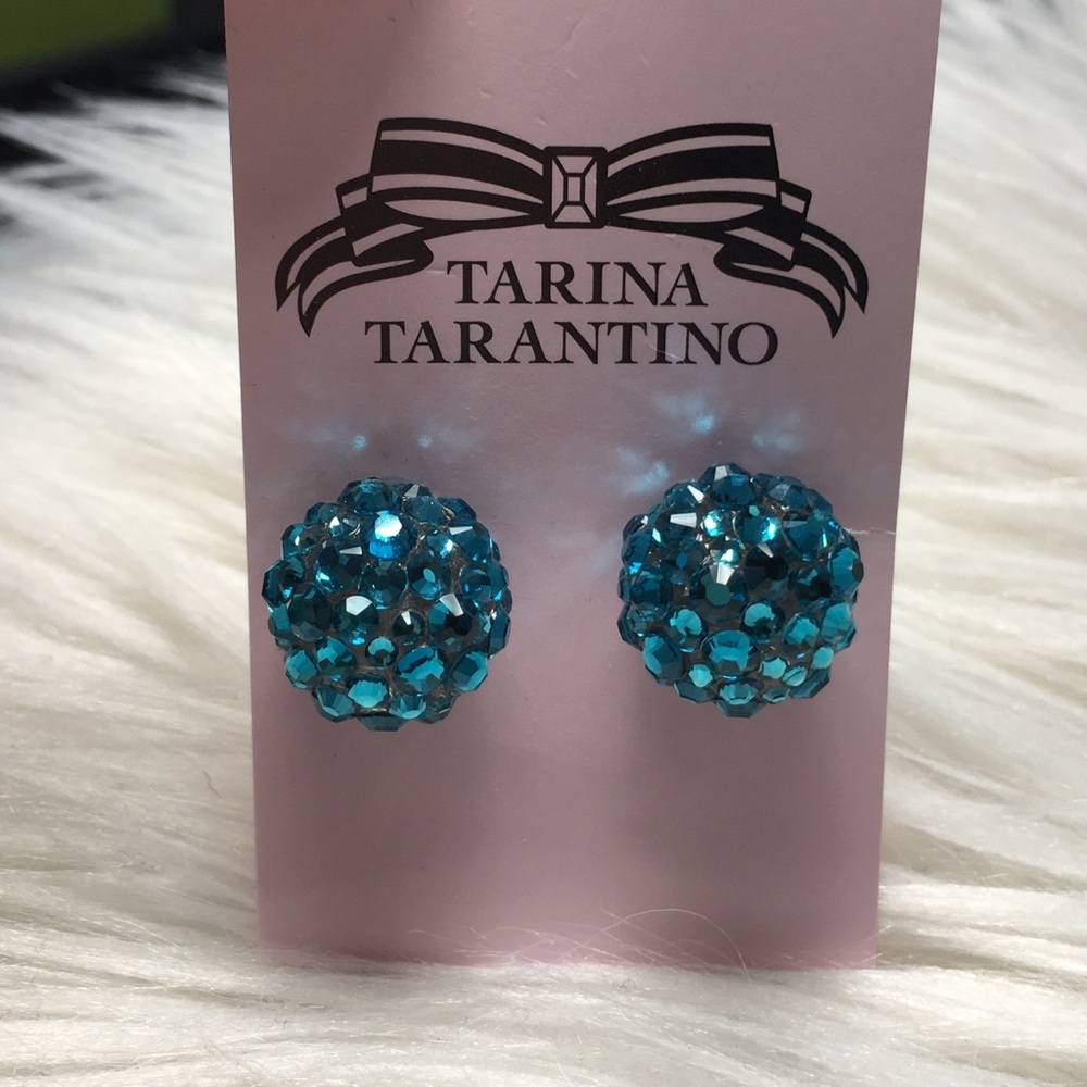 Final price- Tarina Tarantino gumball Swarovski crystal earrings